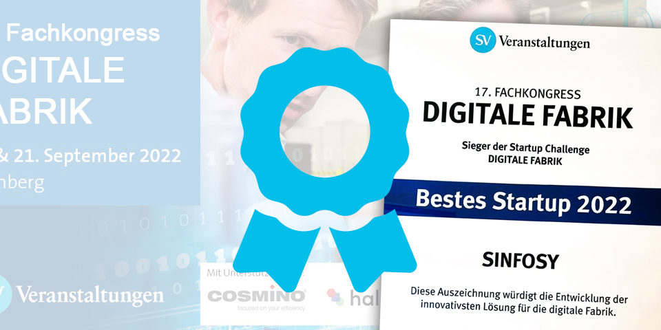 Digitale Fabrik Sinfosy bestes Start-up